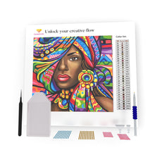 Load image into Gallery viewer, Abstract Woman DIY Diamond Painting