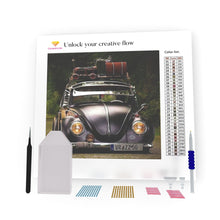 Load image into Gallery viewer, Black Car With Luggage DIY Diamond Painting