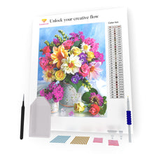 Load image into Gallery viewer, Bright Flower Bouquet DIY Diamond Painting