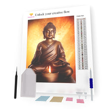 Load image into Gallery viewer, Buddha With A Candle DIY Diamond Painting