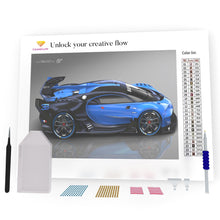 Load image into Gallery viewer, Bugatti Vision Gran Turismo DIY Diamond Painting