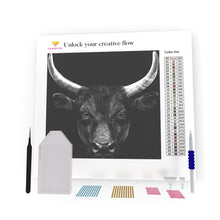 Load image into Gallery viewer, Bull DIY Diamond Painting
