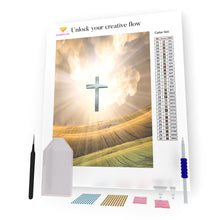 Load image into Gallery viewer, Cross In The Field DIY Diamond Painting