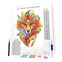 Load image into Gallery viewer, Fox Art DIY Diamond Painting