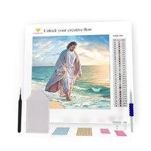 Load image into Gallery viewer, Jesus Near The Sea DIY Diamond Painting