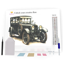 Load image into Gallery viewer, Old Car DIY Diamond Painting