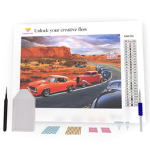 Load image into Gallery viewer, Old Cars DIY Diamond Painting