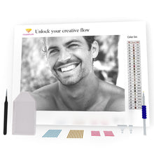 Load image into Gallery viewer, Paul Walker DIY Diamond Painting