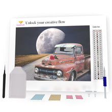 Load image into Gallery viewer, Planet and car DIY Diamond Painting