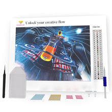 Load image into Gallery viewer, Red Bull Car DIY Diamond Painting