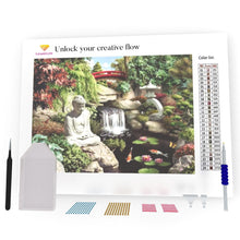 Load image into Gallery viewer, Scenery With Buddha DIY Diamond Painting