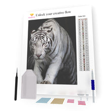Load image into Gallery viewer, White Tiger DIY Diamond Painting