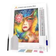 Load image into Gallery viewer, Woman Wearing A Hat DIY Diamond Painting