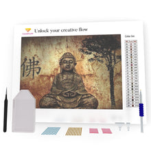 Load image into Gallery viewer, Zen Buddha DIY Diamond Painting