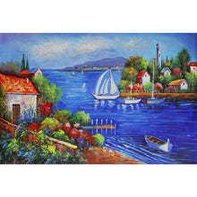 Load image into Gallery viewer, Beautiful Landscape of Lake DIY Diamond Painting