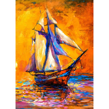 Load image into Gallery viewer, Boat On Water DIY Diamond Painting