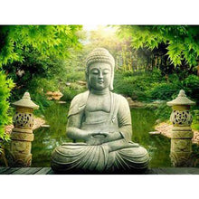 Load image into Gallery viewer, Buddha In The Jungle DIY Diamond Painting