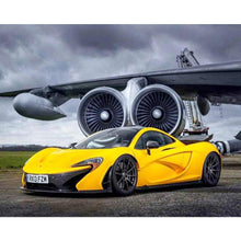 Load image into Gallery viewer, Car And The Plane DIY Diamond Painting