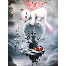 Load image into Gallery viewer, Cat With Wings DIY Diamond Painting