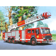 Load image into Gallery viewer, Fire Truck DIY Diamond Painting