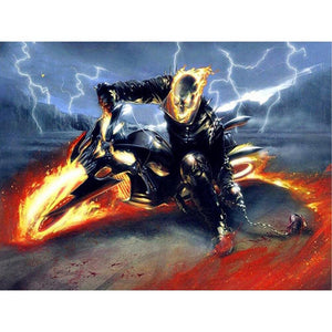 Ghost Rider DIY Diamond Painting