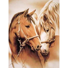 Load image into Gallery viewer, Horse Couple DIY Diamond Painting