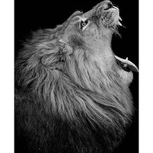 Load image into Gallery viewer, Lion Roars DIY Diamond Painting