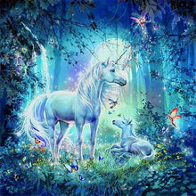 Load image into Gallery viewer, Magic Horses DIY Diamond Painting