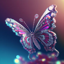 Load image into Gallery viewer, Magical Crystal Butterfly DIY Diamond Painting