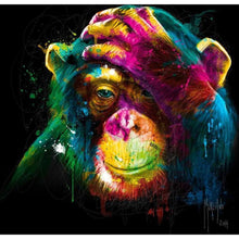 Load image into Gallery viewer, Multicolored Monkey DIY Diamond Painting