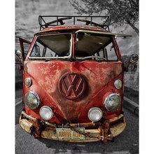 Load image into Gallery viewer, Old Volkswagen Bus DIY Diamond Painting