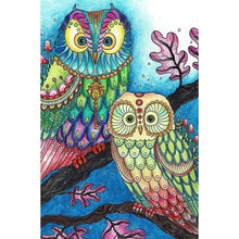 Load image into Gallery viewer, Owls Art DIY Diamond Painting
