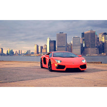 Load image into Gallery viewer, Red Car In The City DIY Diamond Painting