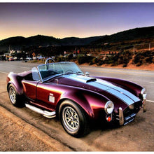 Load image into Gallery viewer, Red Car Near The Road DIY Diamond Painting