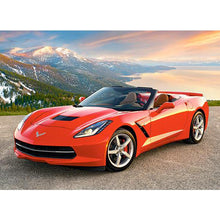 Load image into Gallery viewer, Red Car On The Top DIY Diamond Painting
