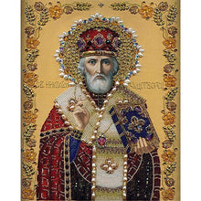 Load image into Gallery viewer, Saint Nicholas Icon DIY Diamond Painting
