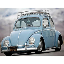 Load image into Gallery viewer, Sky Blue Car DIY Diamond Painting