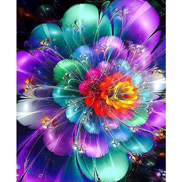 Space Flower DIY Diamond Painting – GemsFlow