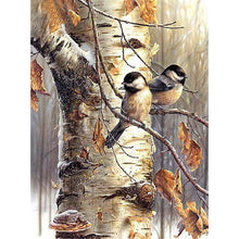 Load image into Gallery viewer, Titmouses DIY Diamond Painting