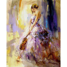 Load image into Gallery viewer, Violin Beauty DIY Diamond Painting
