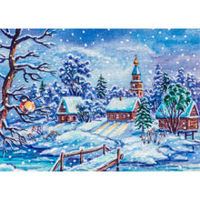 Load image into Gallery viewer, Winter Landscape DIY Diamond Painting