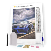 Load image into Gallery viewer, Blue BMW DIY Diamond Painting