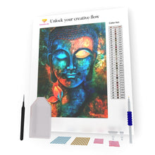 Load image into Gallery viewer, Buddha Abstraction DIY Diamond Painting