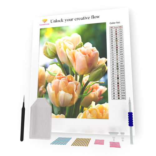 Charming Bulb Flower DIY Diamond Painting