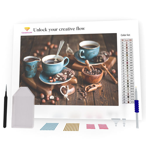 Coffee And Biscuits DIY Diamond Painting