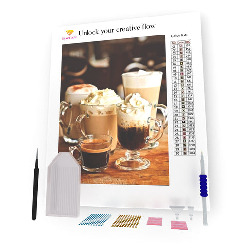 Coffee With Cream DIY Diamond Painting