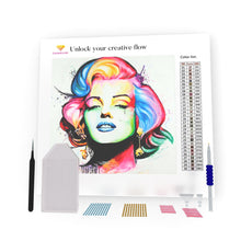 Load image into Gallery viewer, Color Monroe DIY Diamond Painting