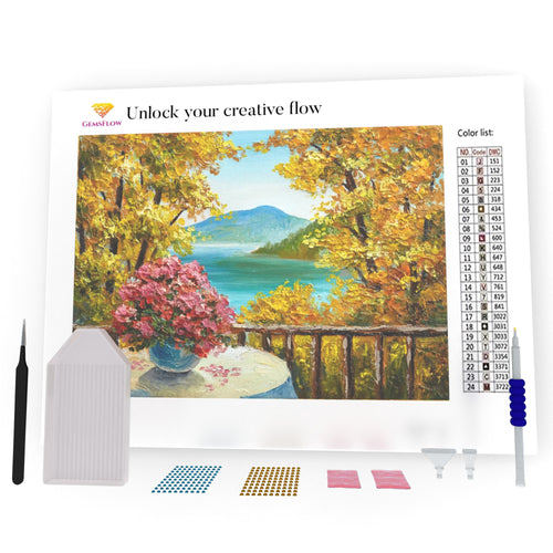 Colorful Autumn Forest DIY Diamond Painting