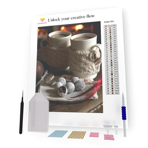 Cozy Cups DIY Diamond Painting