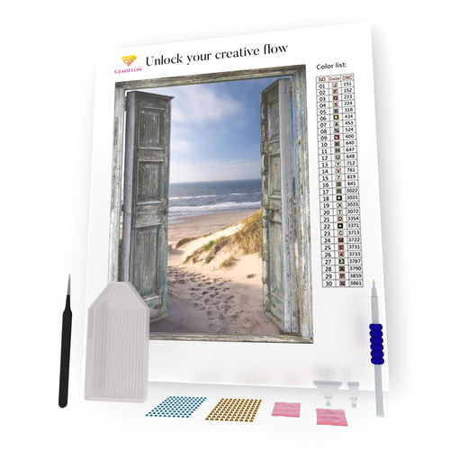 Door Into The Future DIY Diamond Painting